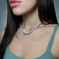 Zodiac Pearl Choker Necklace