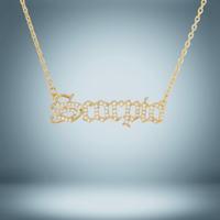 Diamond-Encrusted Zodiac Constellation Necklace