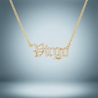 Diamond-Encrusted Zodiac Constellation Necklace