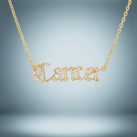 Diamond-Encrusted Zodiac Constellation Necklace