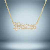 Diamond-Encrusted Zodiac Constellation Necklace