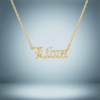 Diamond-Encrusted Zodiac Constellation Necklace