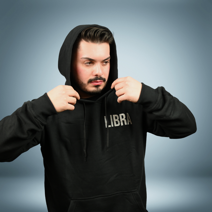 Libra Reflective Oversized Zodiac Hoodie