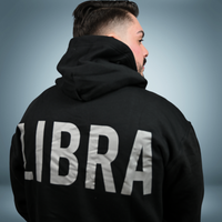 Libra Reflective Oversized Zodiac Hoodie