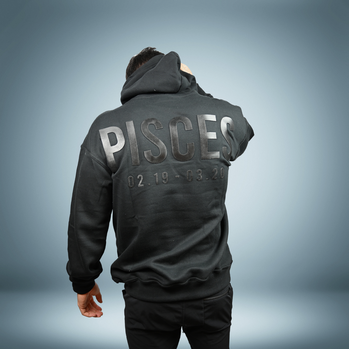 Pisces Products 3D Silicone Oversized Zodiac Hoodie