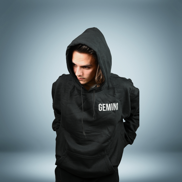 Gemini Reflective Oversized Zodiac Hoodie