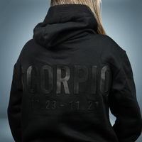 Scorpio 3D Silicone Oversized Zodiac Hoodie