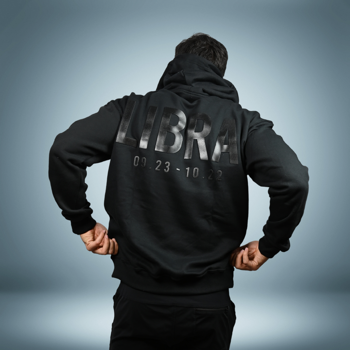 Libra 3D Silicone Oversized Zodiac Hoodie