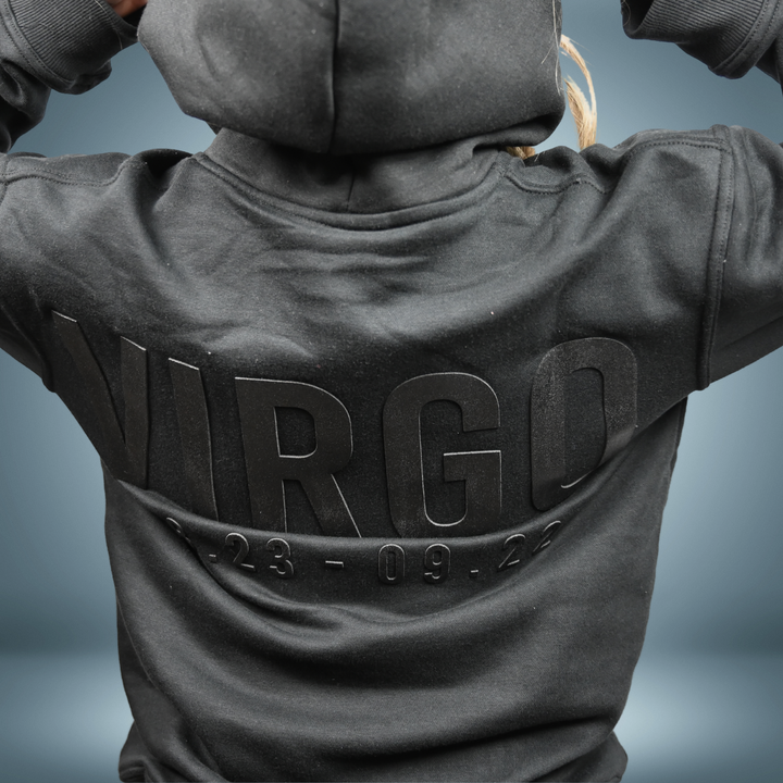 Virgo 3D Silicone Oversized Zodiac Hoodie