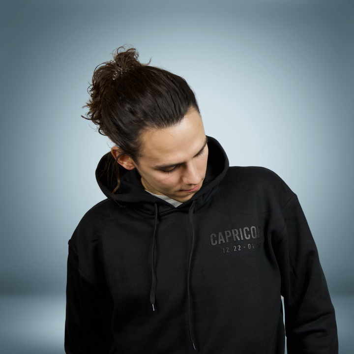 Capricorn 3D Silicone Oversized Zodiac Hoodie