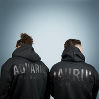 Aquarius 3D Silicone Oversized Zodiac Hoodie & Taurus 3D Silicone Oversized Zodiac Hoodie