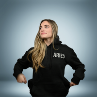 Aries Reflective Oversized Zodiac Hoodie